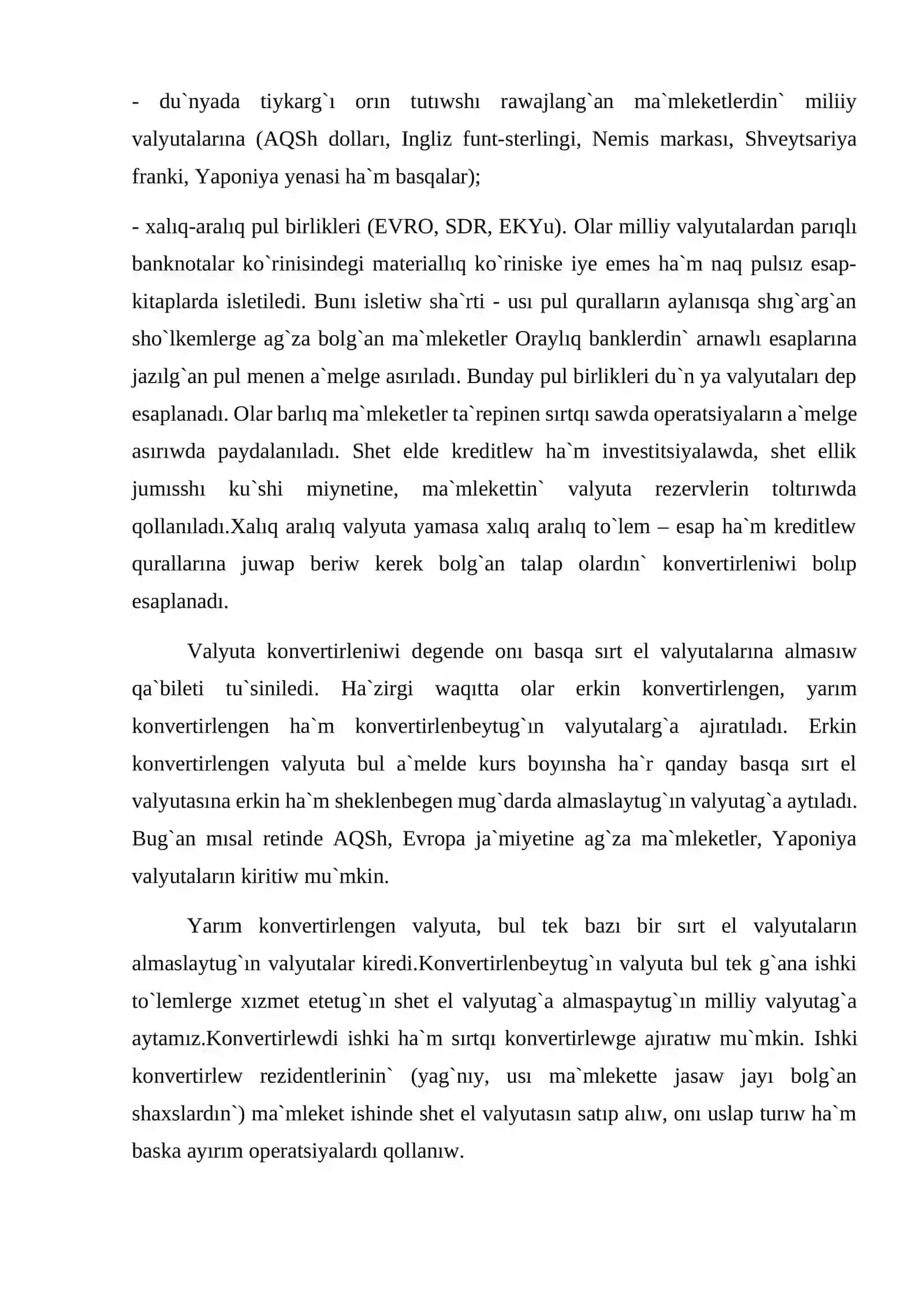 Makroekonomikaliq siyasattin’ real valyuta kursina ta’siri 3