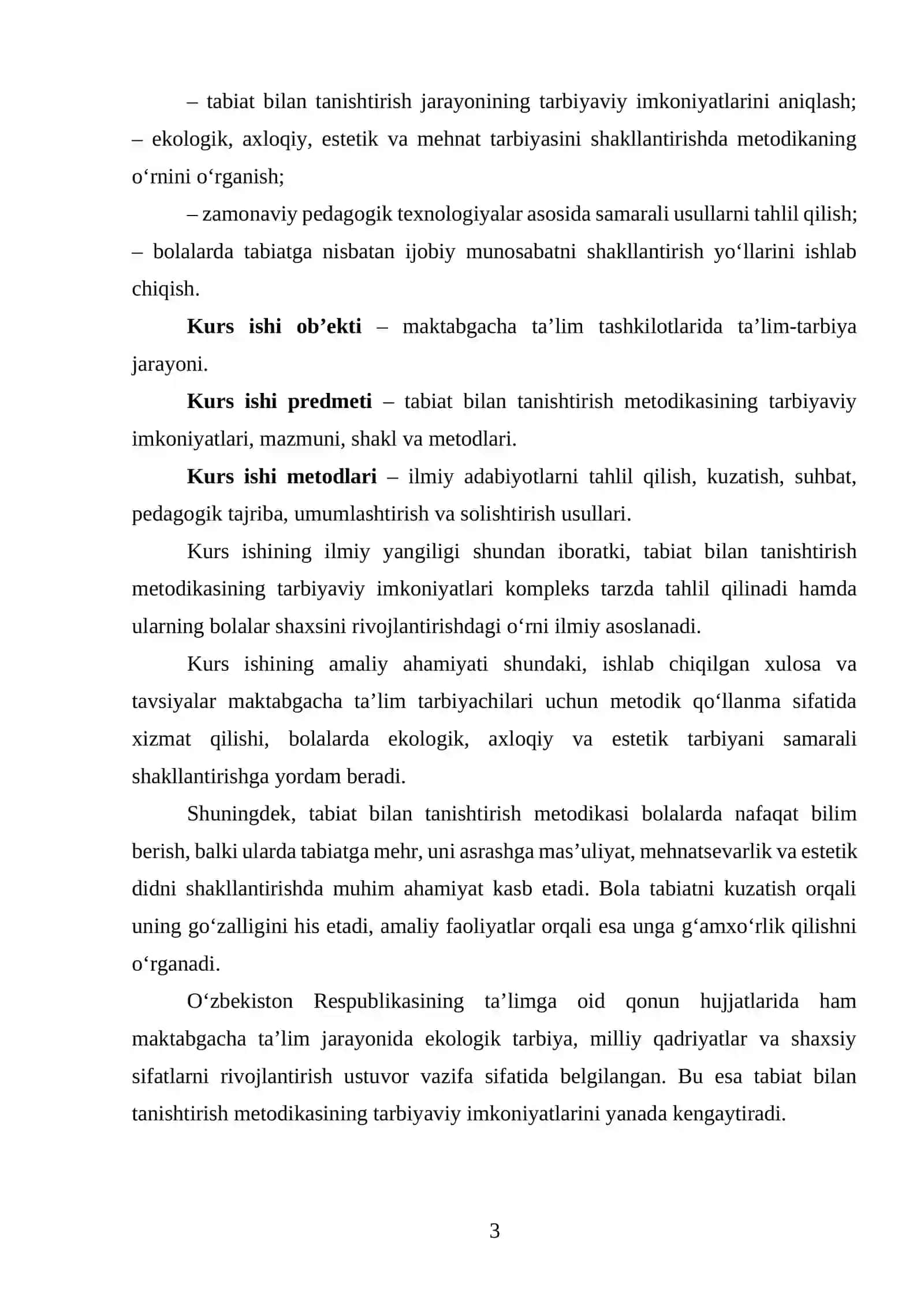 Tabiat bilan tanishtirish metodikasining tarbiyaviy imkoniyatlari 3