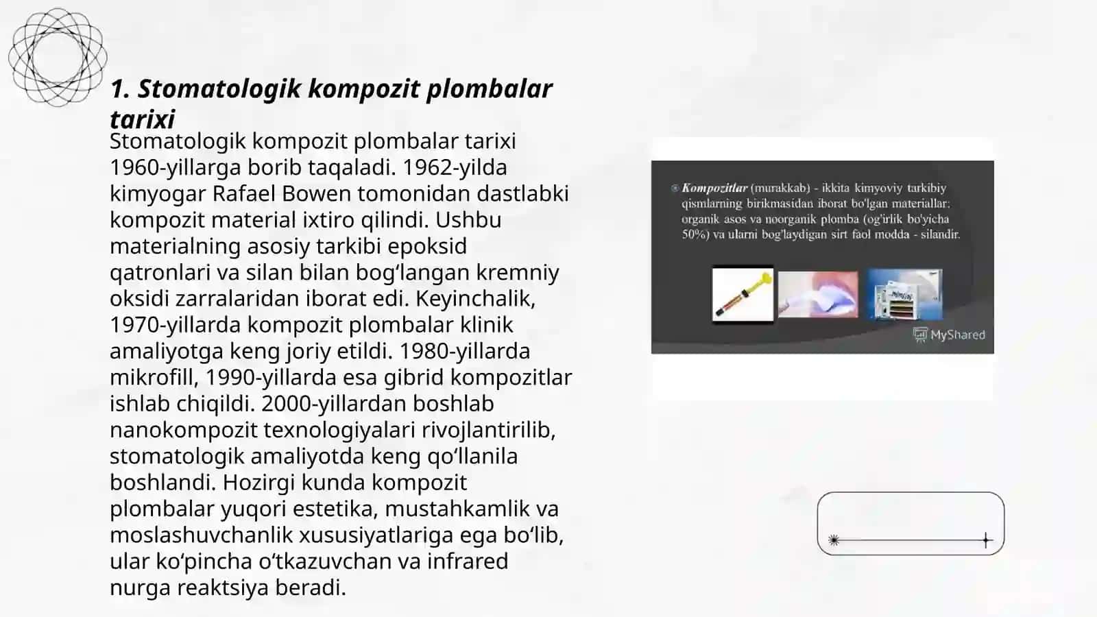 Stomatologik Kompozit plombalar haqida tushuncha 3