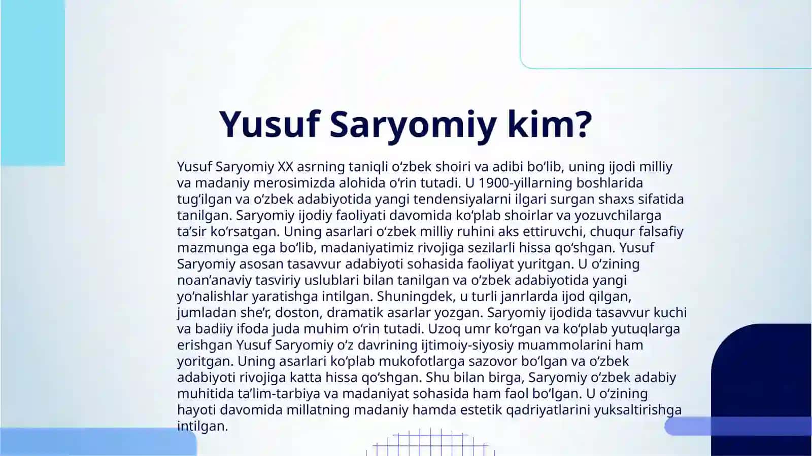 YUSUF SARYOMIY VA TASAVVUR ADABIYOTI 3