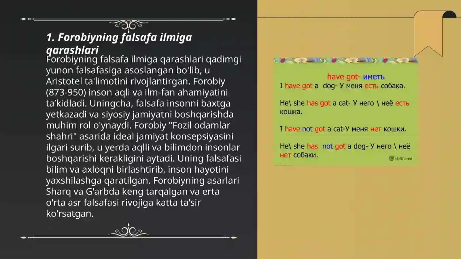 Abu Nasr Forobiy va G‘azzoliyning falsafa ilmiga oid qarashlarini qiyosiy tahlil etish (Forobiyning “Siyosat falsafasi” va G‘azzoliyning “Kimyoi saodat” 3