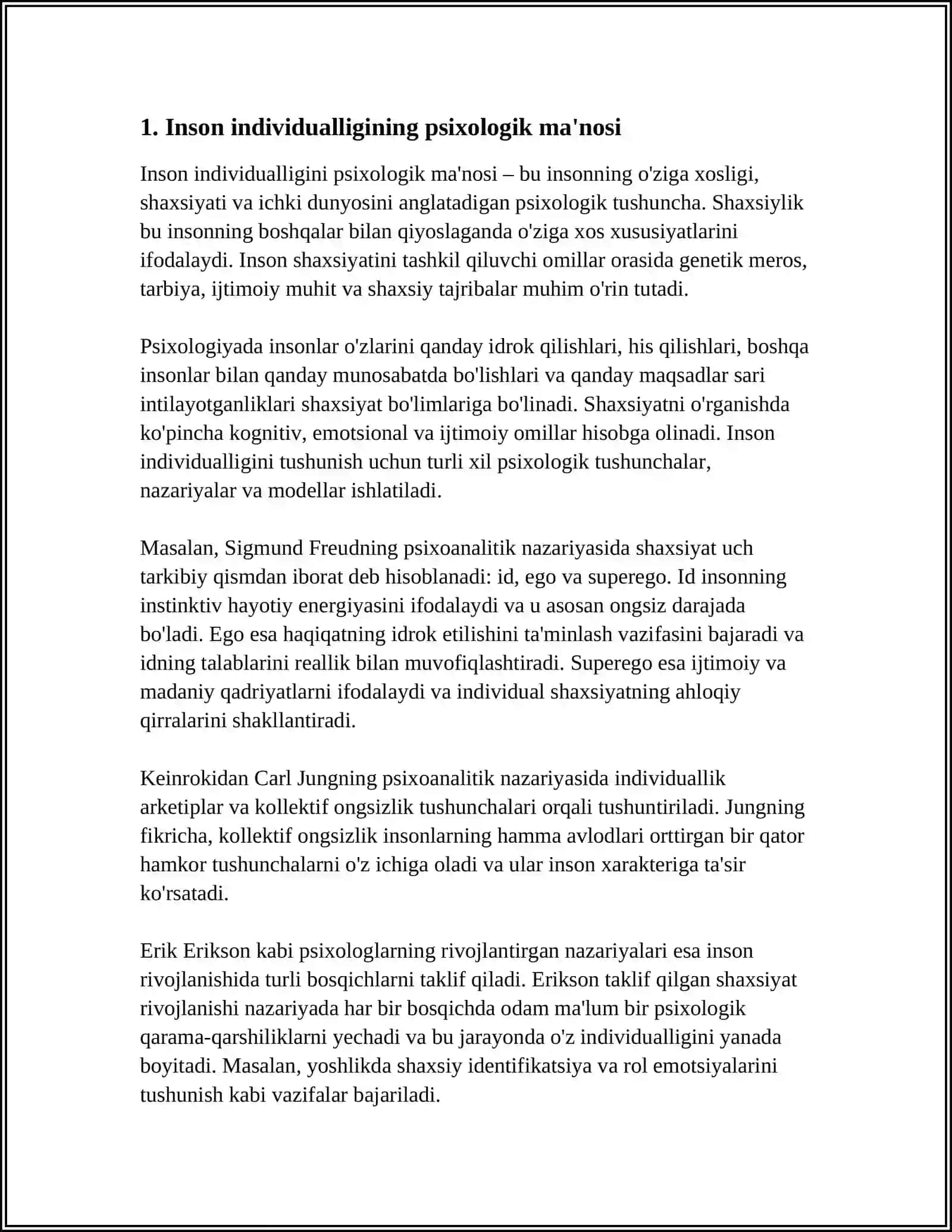 INSON INDIVIDUALLIGINING TURLI PSIXOLOGIK MAKTABLARDA O‘RGANILISHI 3