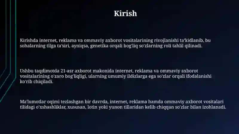 Reklama Tilining Evolyutsiyasi: Internet Davri 3
