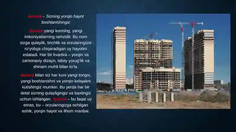 Yangi O‘zbekiston infratuzilmasida 3