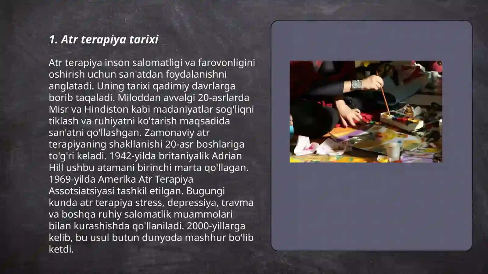Atr terapiyaning fan sifatida shakllanishi 3