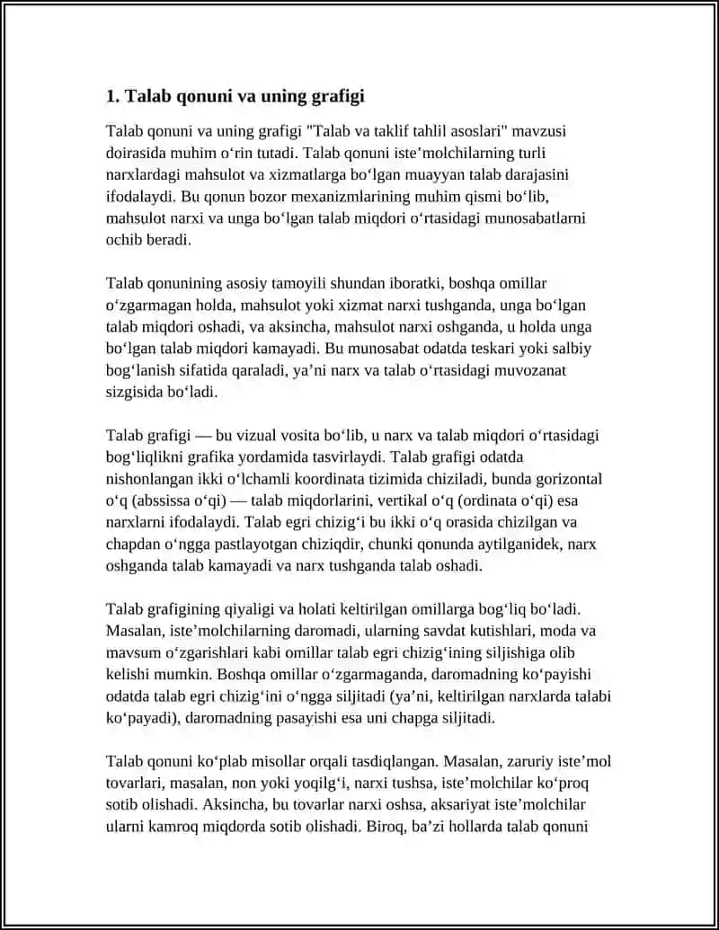 TALAB VA TAKLIF TAHLIL ASOSLARI 3