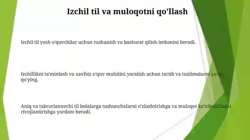 Maktabgacha ta'limda tizimliylik va izchillik prinsiplari 3