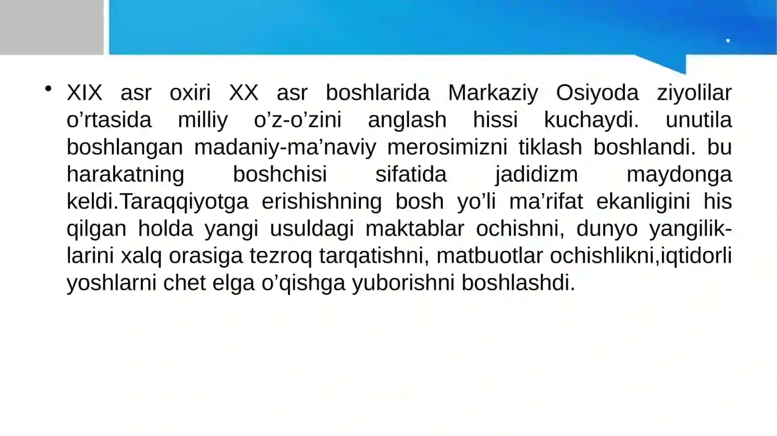 Chorizm va Sho’rolar davrida o’zbek tilshunosligi. 3