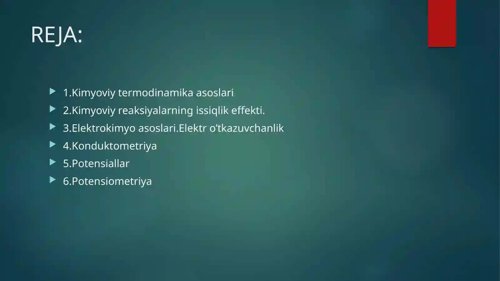 Kimyoviy termodinamika asoslari 3
