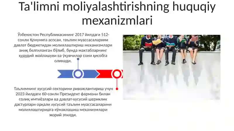 Ta'lim tarbiya jarayonini tashkil etishning me'yoriy huquqiy asoslari 3