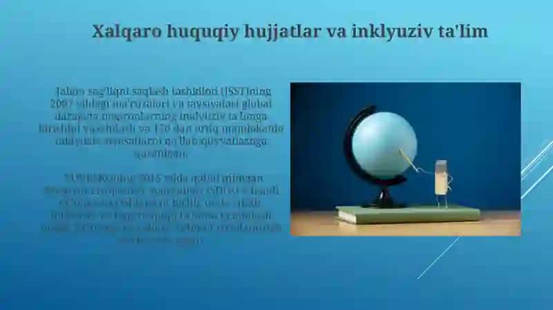 Inklyuziv Ta'limning Huquqiy Asoslari Jahon Miqyosida 3