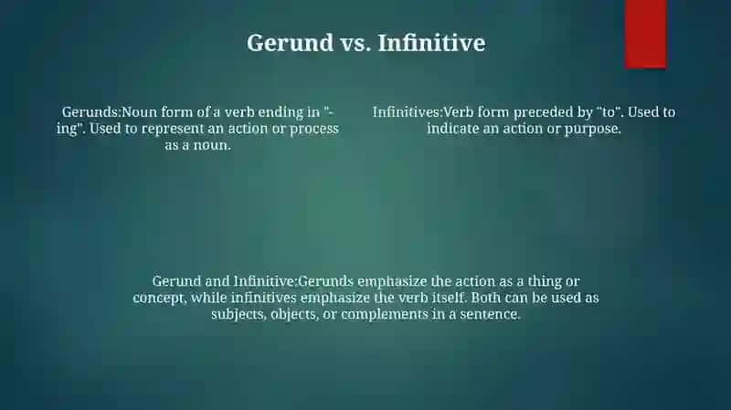 Gerund And Infinitive 3