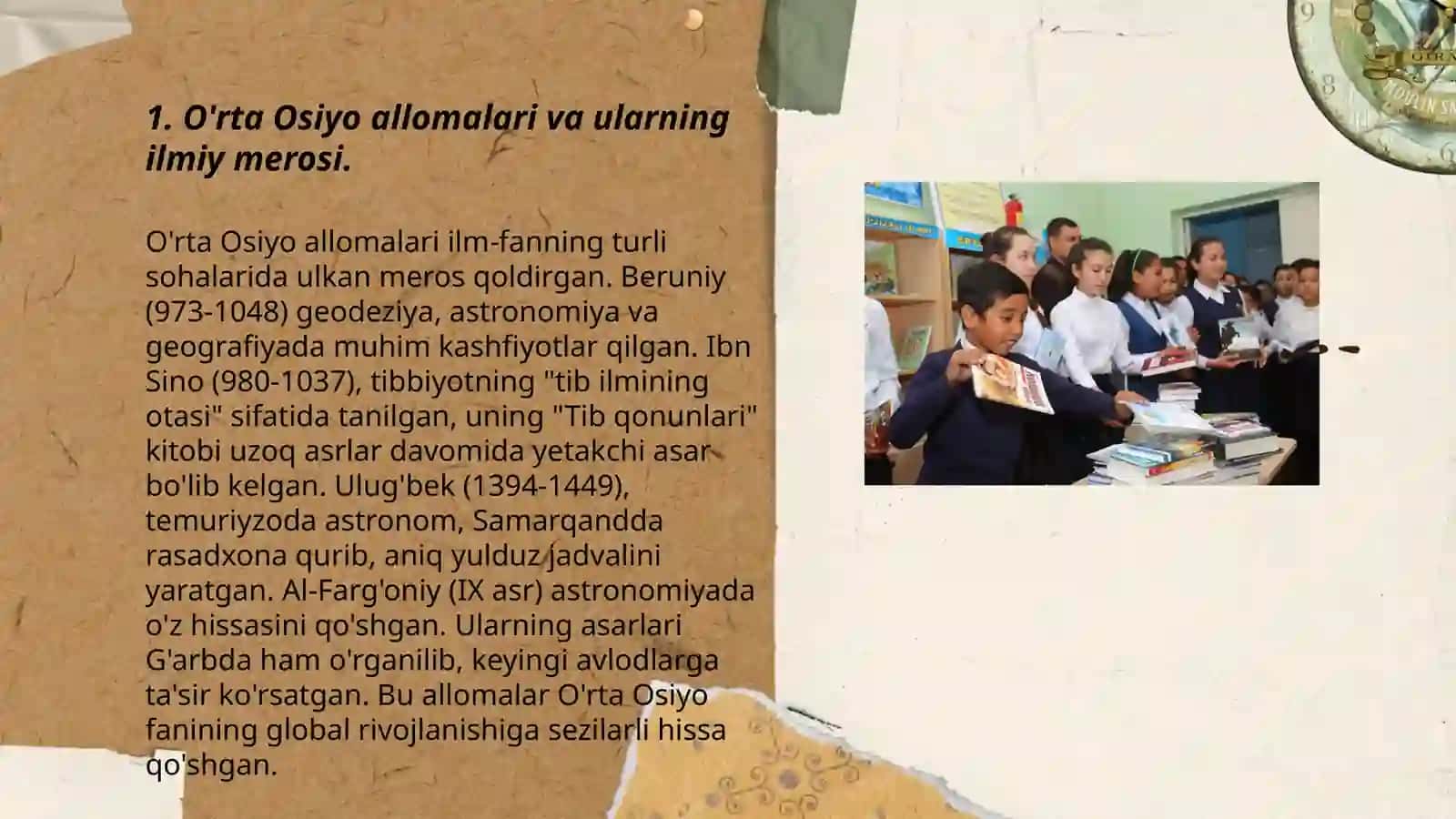 O'rta Osiyo Allomalari va ularning Ilmiy Merosi 3