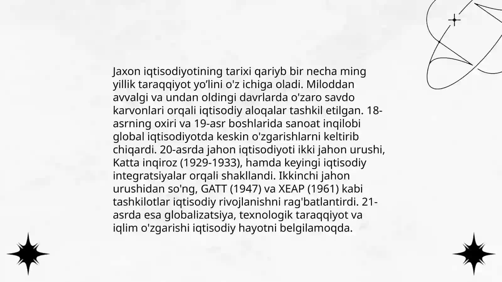 Jaxon iqtisodiyoti haqida tushuncha 3