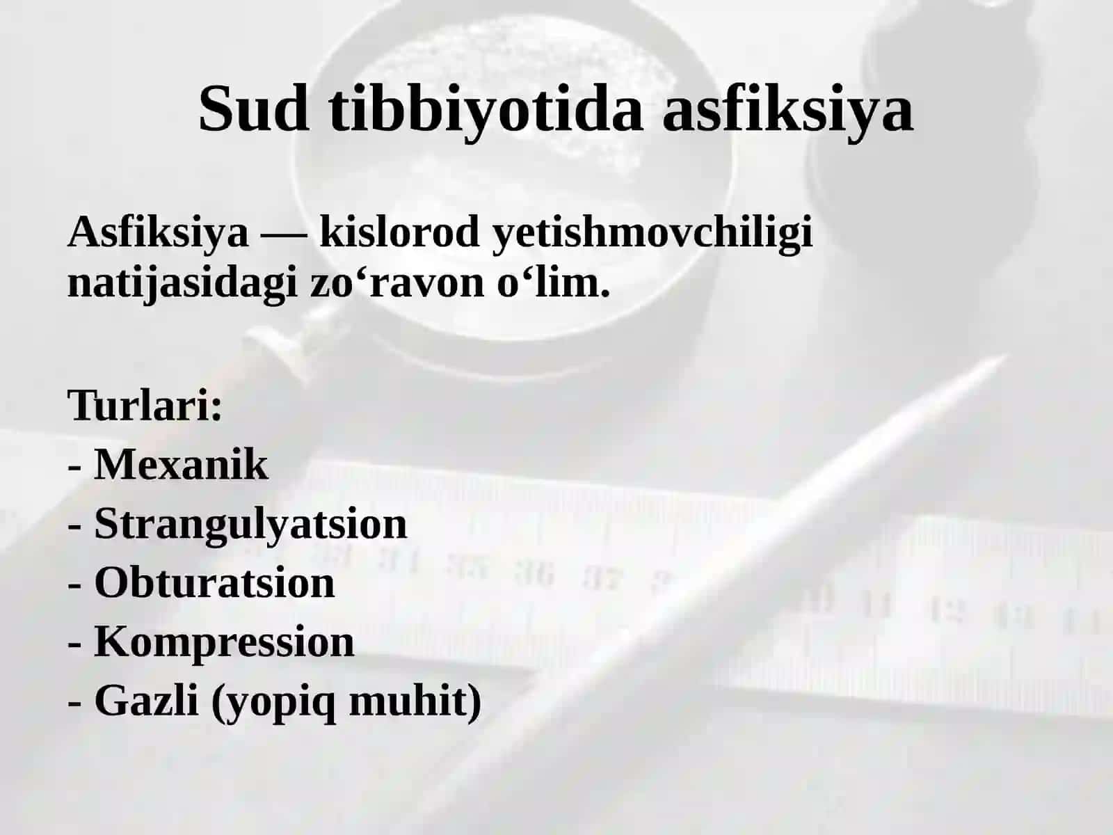 YOPIQ MUHITDAGI ASFIKSIYA (Sud tibbiyoti) 3