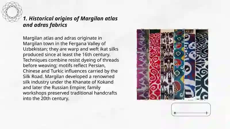 Margilan atlas and adras fabrics 3