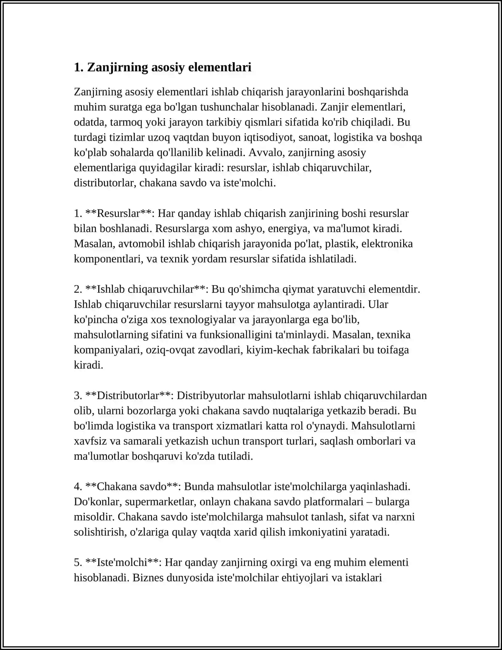 ELEKTR ZANJIRLAR TAHLILIDA QATORLARNING TATBIQLARI 3