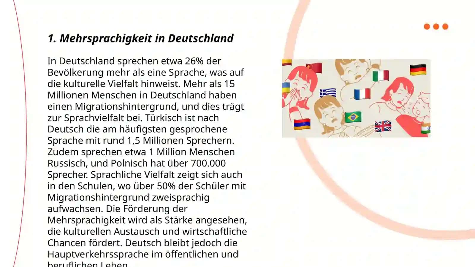 Deutsch und andere Sprachen 3