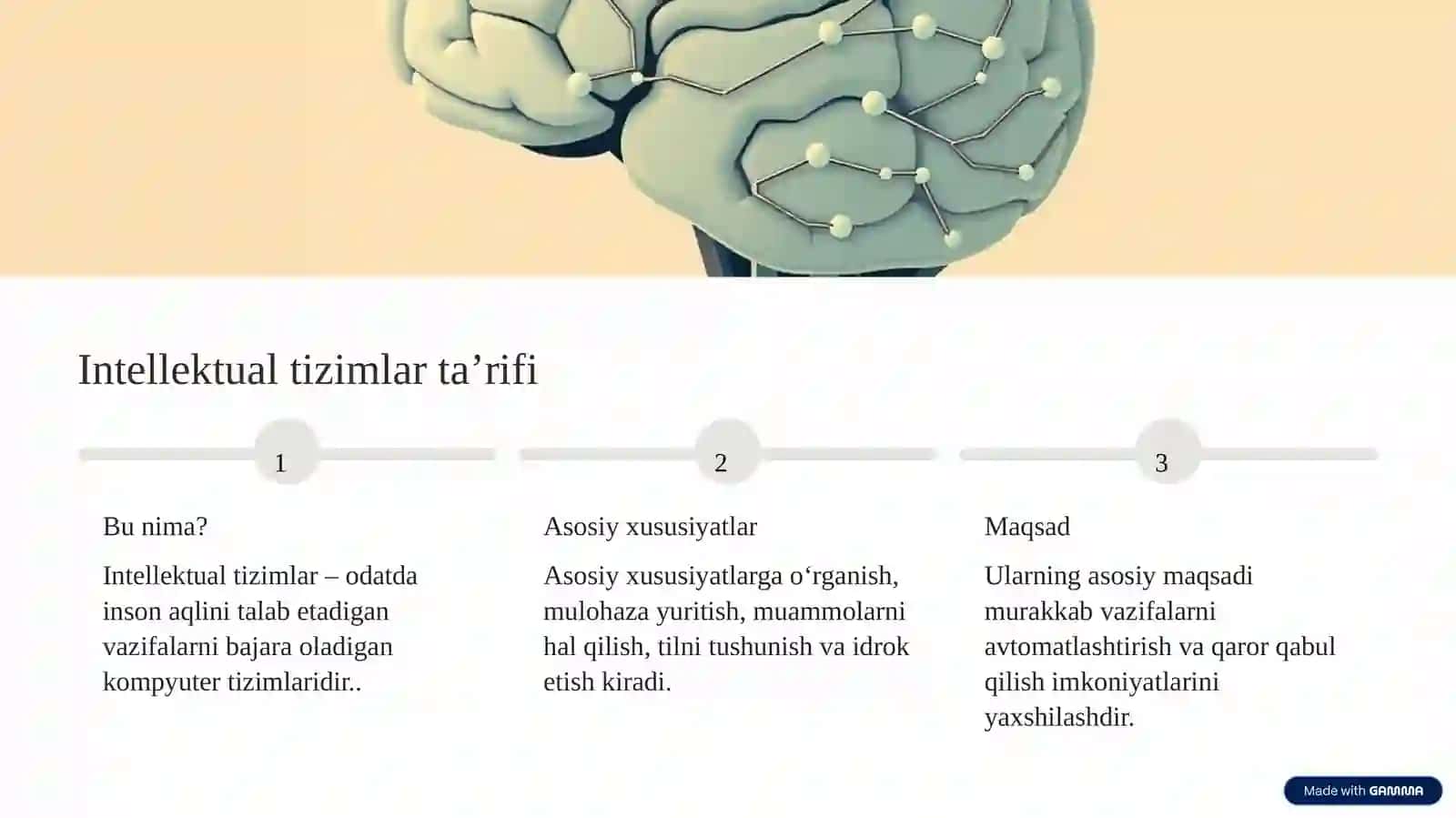 Intellektual boshqaruv tizimlari 3