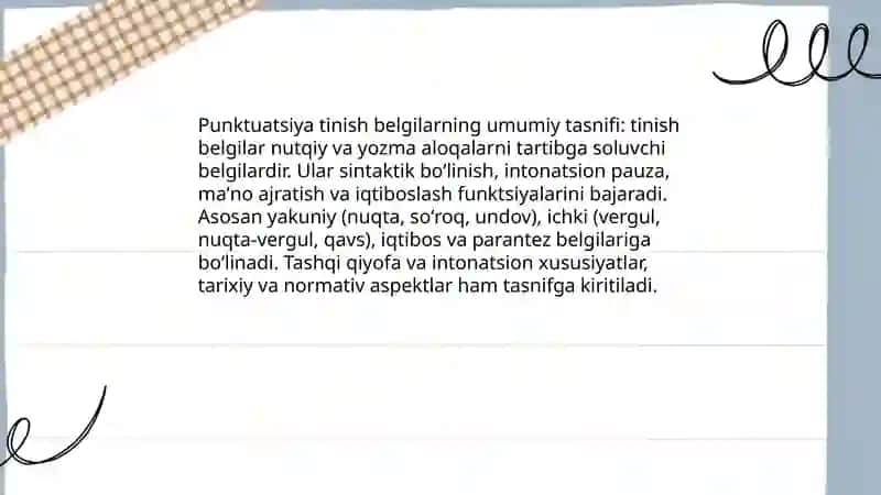 Punktuatsiya tinish belgilarning turlari 3