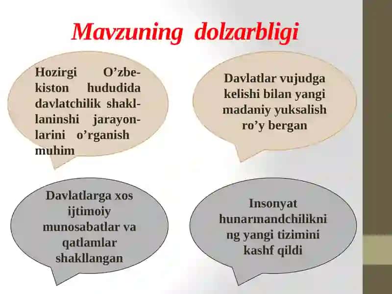 O‘zbekistonning davlatchilik tarixi 3