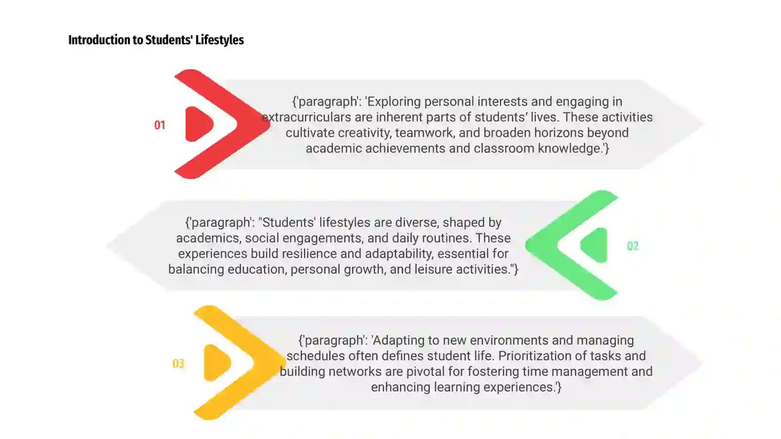Students' Lifestyles 3