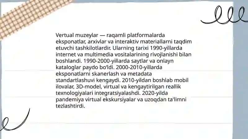 Vertual muzeylar 3