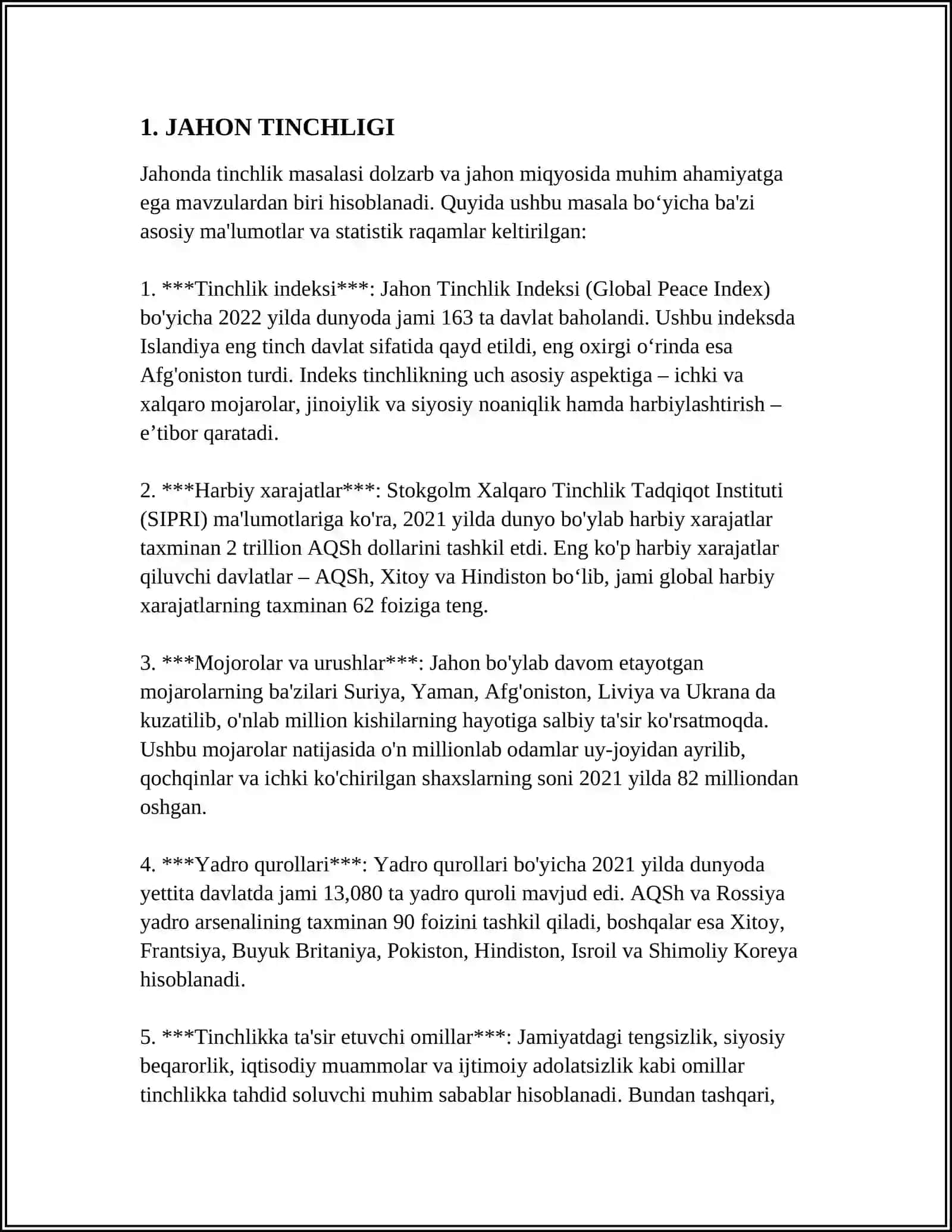 BUTUN JAHON 3