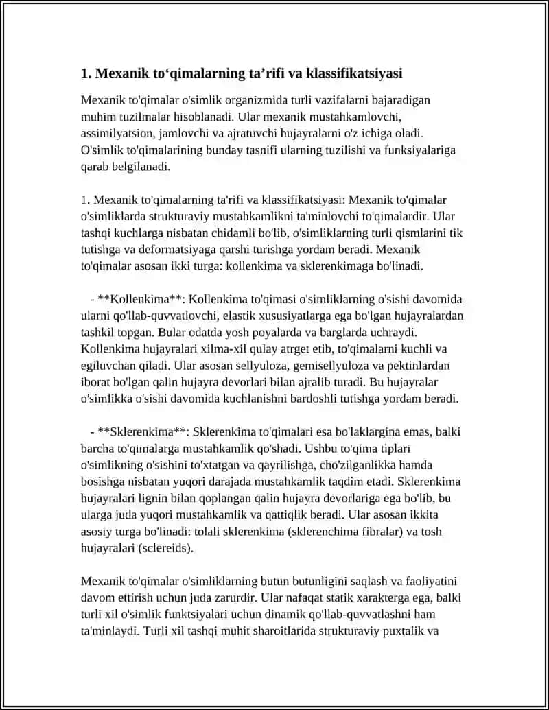 Mexanik Asosiy (Assimilyatsion Gʻamlovvchi Ajratuvchi) Toʻqma Turlari va Vazifalari 3