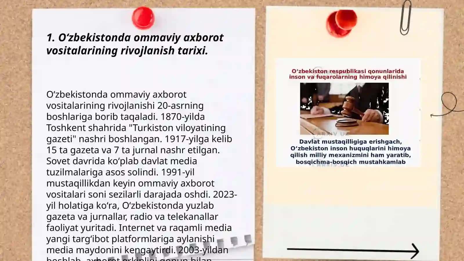 Oʻzbekiston Respublikasida ommaviy axborot vositalarining faoliyati 3