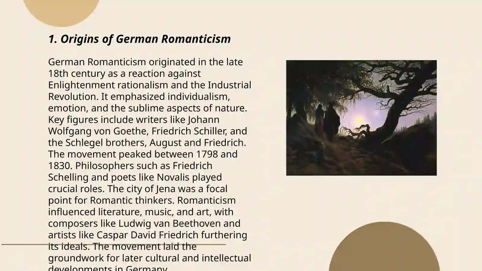 German Romanticism 3