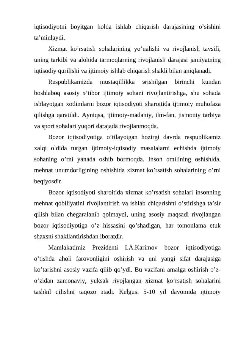 Iqtisodiy va ijtimoiy sohadagi ustuvor xalqaro reytinglar va ularga O`zbekistonning integratsiyalashuvi 3