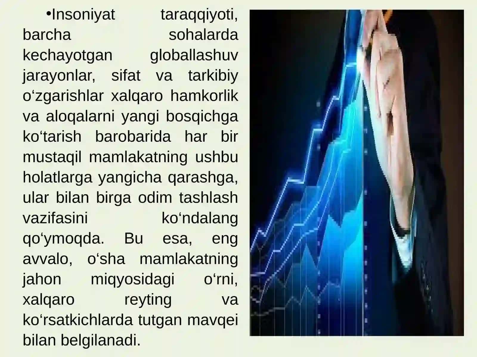 O‘zbekiston Respublikasining xalqaroreyting va indekslardagi o‘rni va nufuzini ortib borishi 3