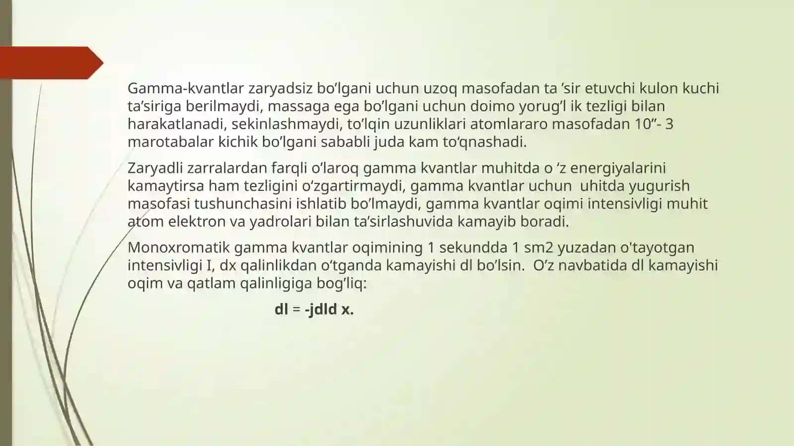 Gamma-nurlarning moddalar bilan o‘zaro ta’siri 3