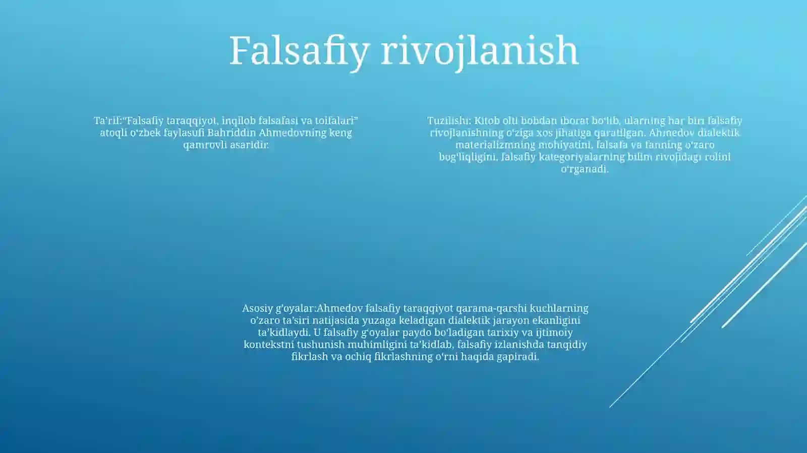 Falsafada Rivojlanishning Umumiy Qonunlari Va Kategoriyalari 3