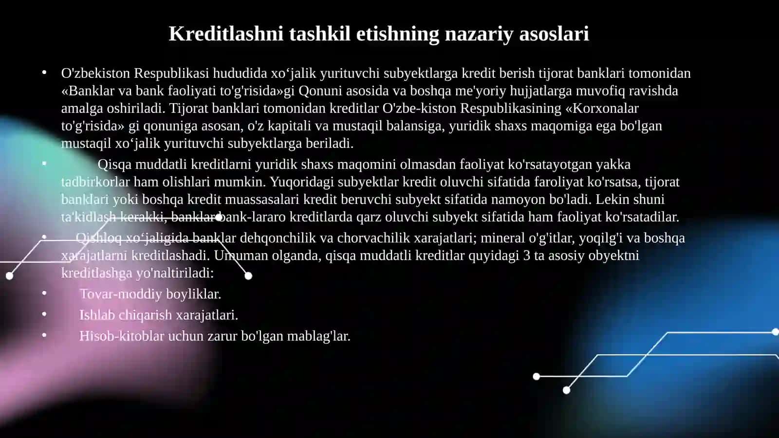 Tijoratbanklaridakreditlashjarayonlarivauningbosqichlari 3