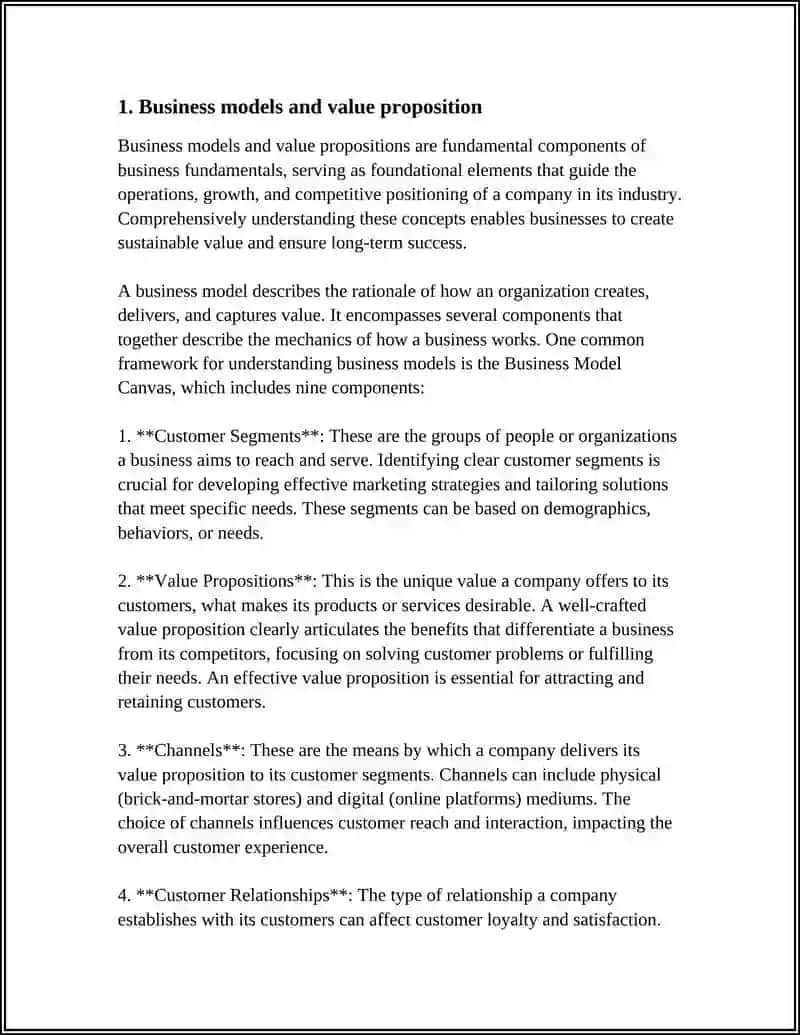 BUSINESS FUNDAMENTALS 3