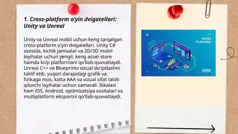 Mobil o‘yinlarda cross-platform dasturlash texnologiyalari 3