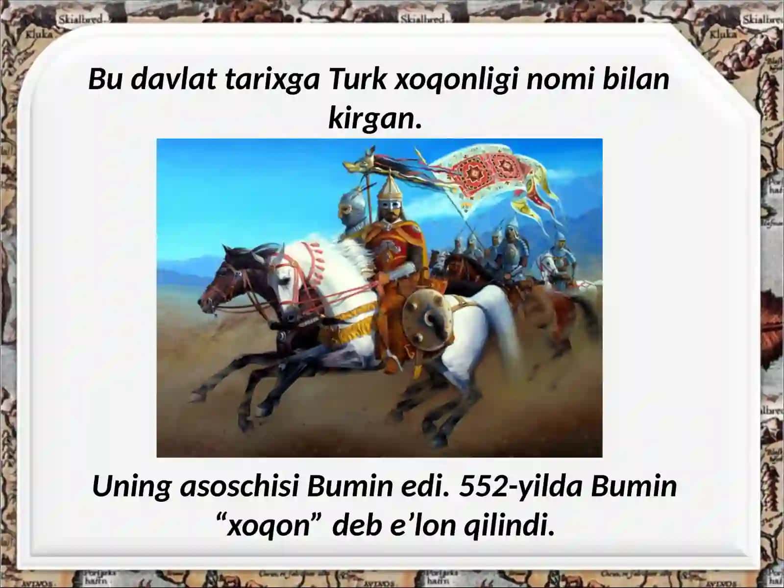 7-sinf O'zbekiston tarixi O'rta Osiyo xalqlari turk xoqonlogi davrida 3