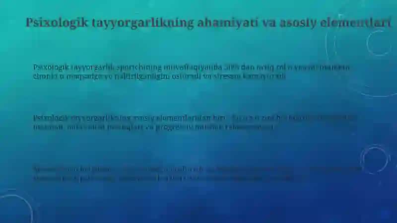 Psixologik tayyorgarlik 3