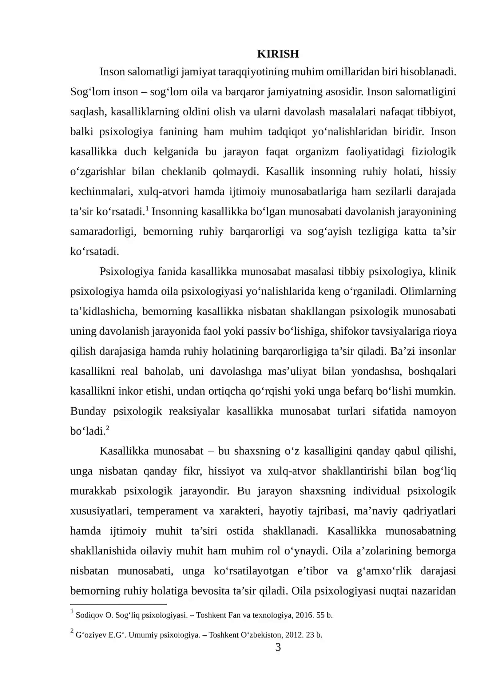 Kasallikka munosabat turlari va uning namoyon bo‘lishi 3