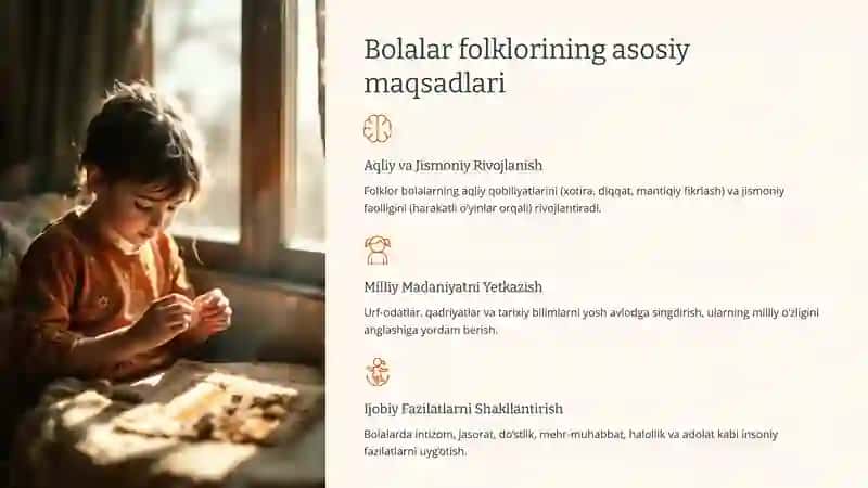 Bolalar folklorining maqsad va vazifalari 3