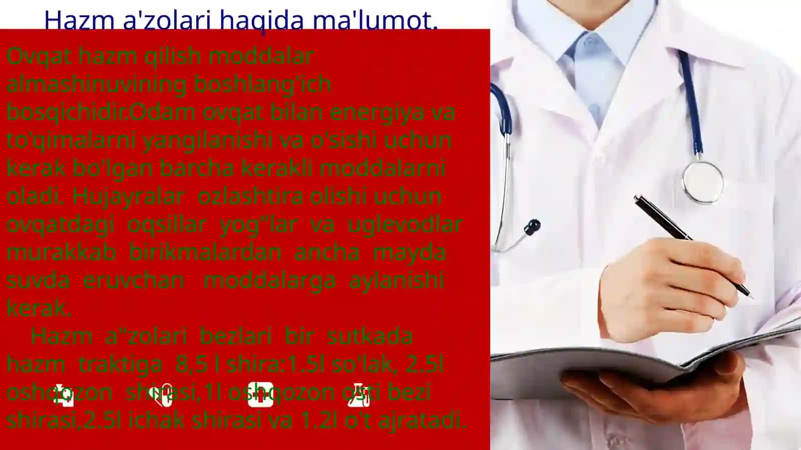 Hazma'zolaritizimigata'sirqiladiganvositalar.Me'dasekretsiyasigata'siretuvchivositalarvaularningo'rindoshpreparatlari 3