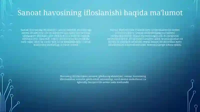 Sanoat Hududlarida Osimliklar Optimizatsiyasi 3