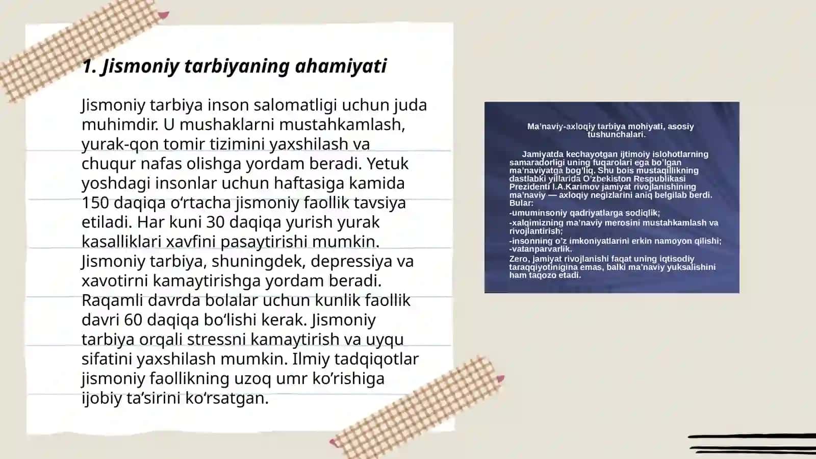 Jismoniy madaniyatning jamiyatdagi vazifalari va shakllari 3