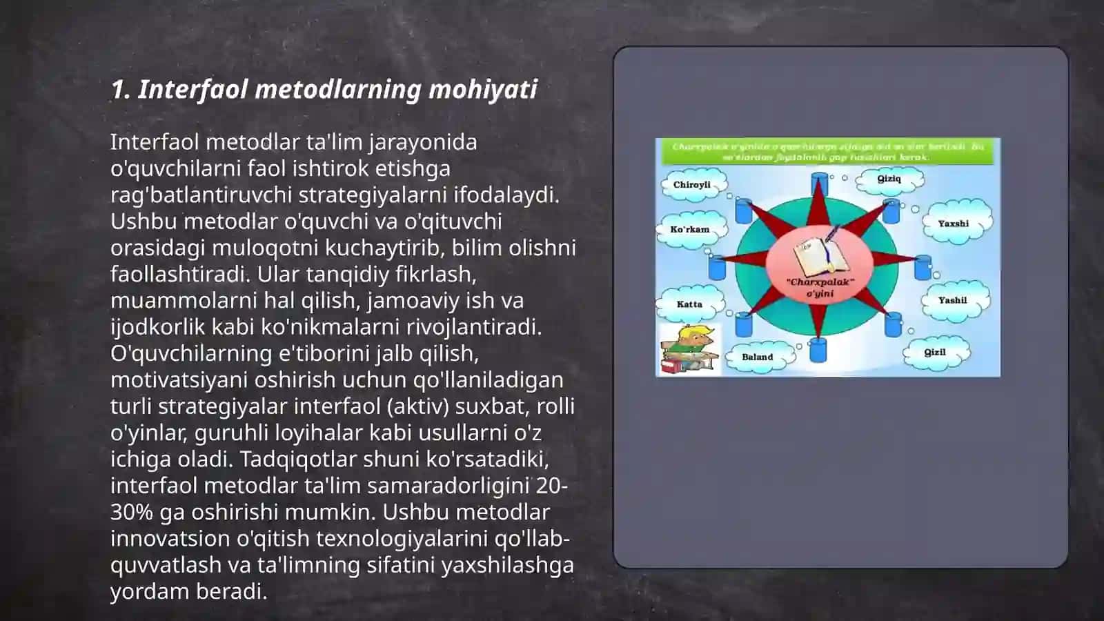 Interfaol Metodlardan Foydalanish 3