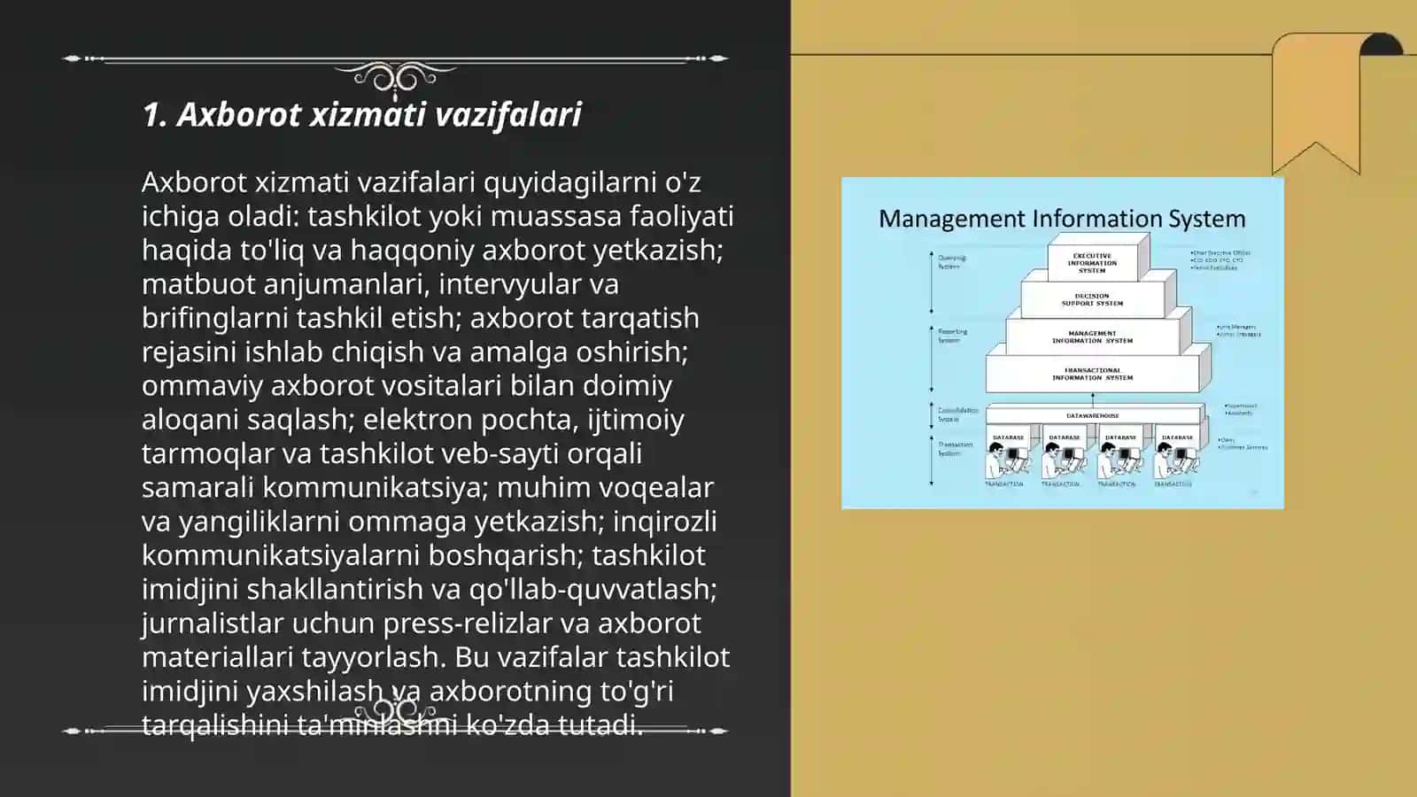 Axborot xizmati faoliyatini tashkil etish 3