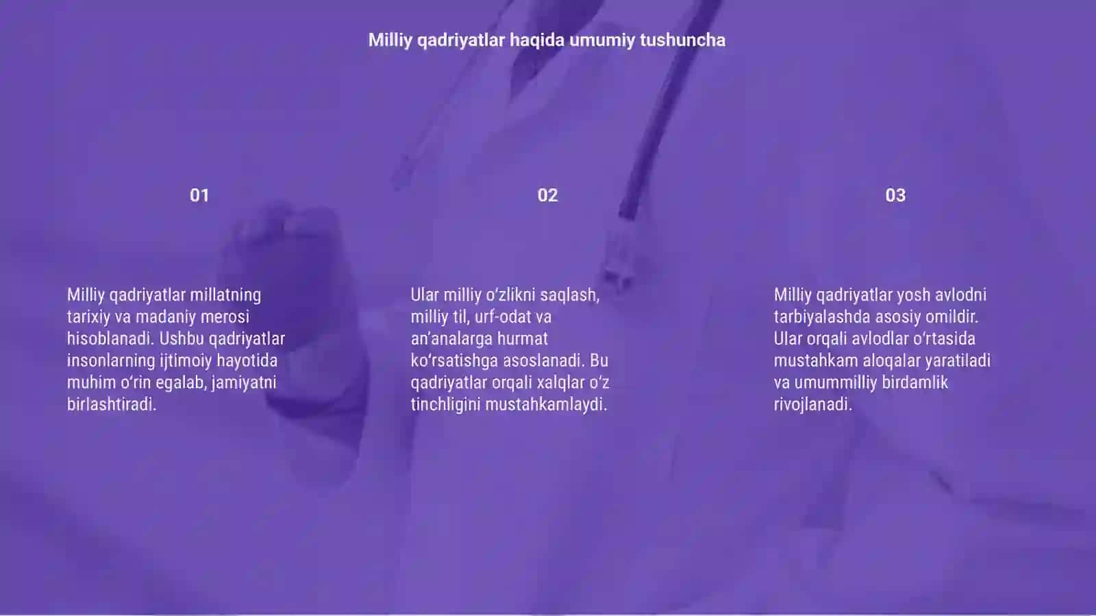 Milliy qadriyatlar 3