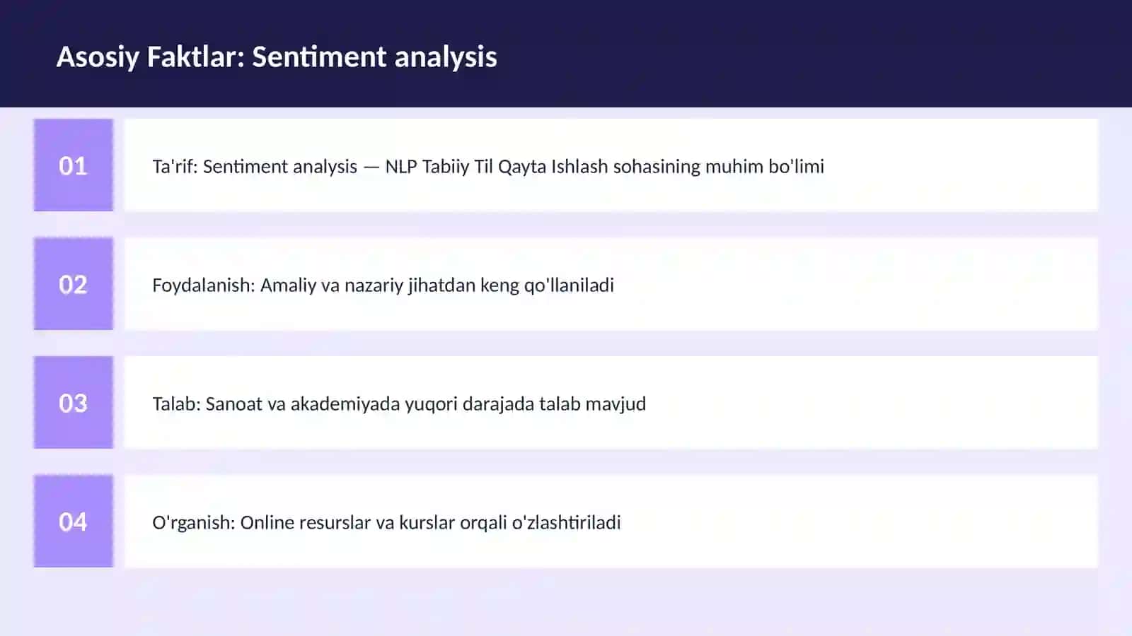AI | NLP TABIIY TIL QAYTA ISHLASH 3