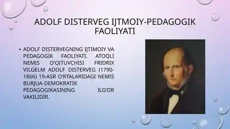 Adolf Distervegning ijtimoiy-pedagogik faoliyati 3